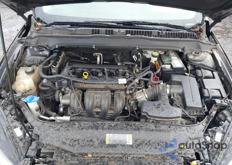 2016 Ford Fusion S из США, поврежденный, VIN 3FA6P0G70GR255496